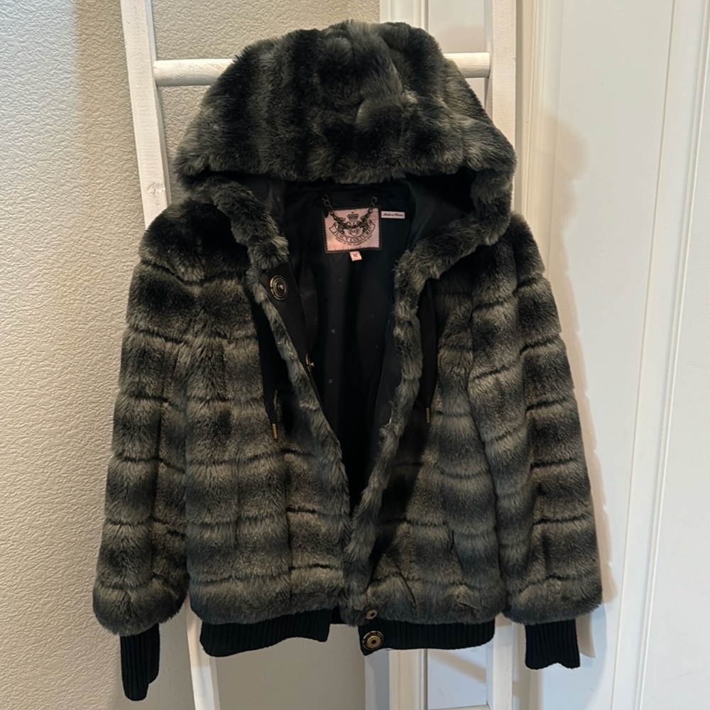 Juicy Couture Faux Fur Jacket